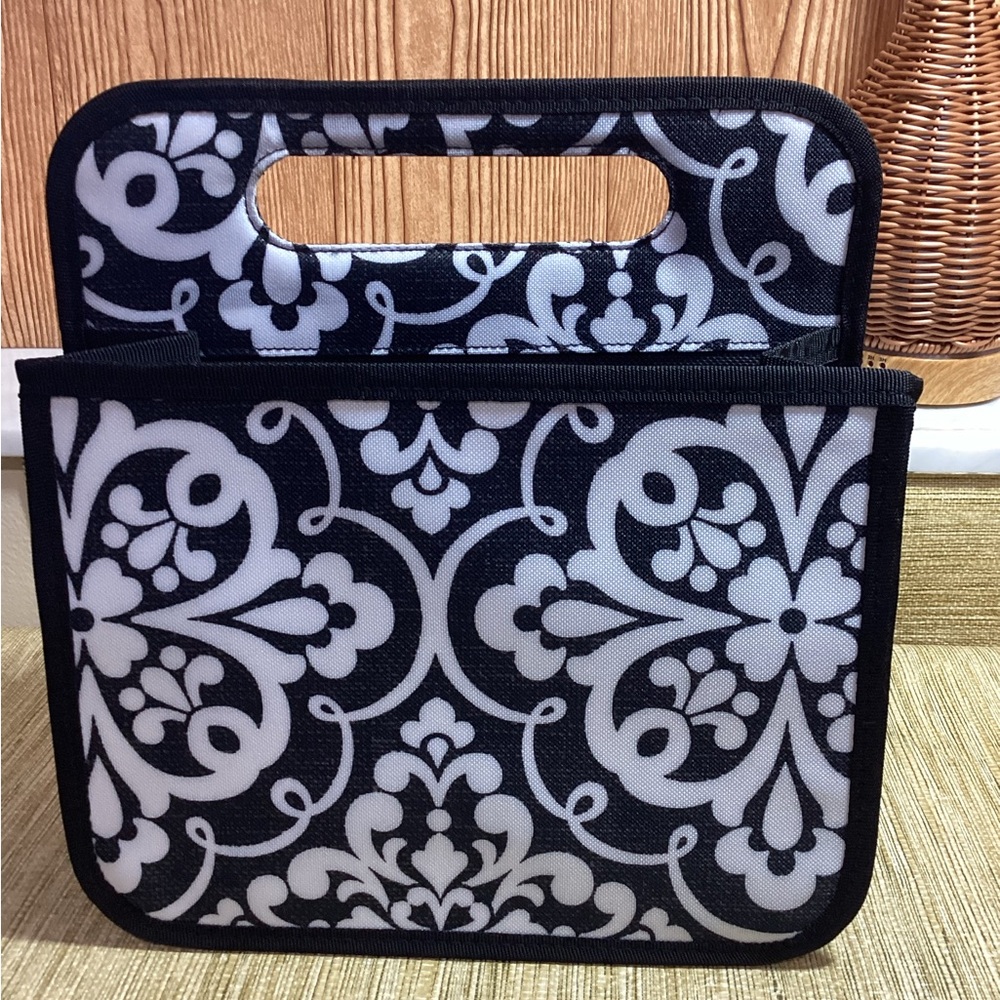 Thirty-One Classic Black Tote - Picture 3 of 9